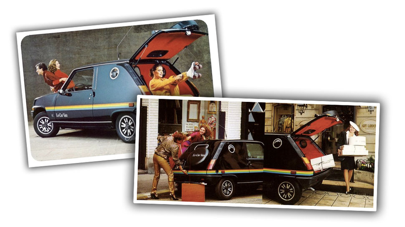 Illustration for article titled This Renault LeCar Van Is The Tiny French Sex Van You Deserve